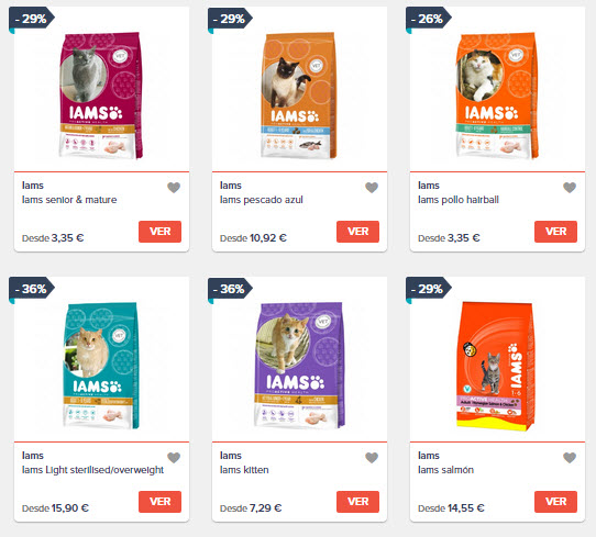 promoanimal gatos precios