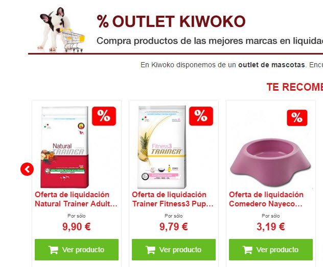 kiwoko outlet