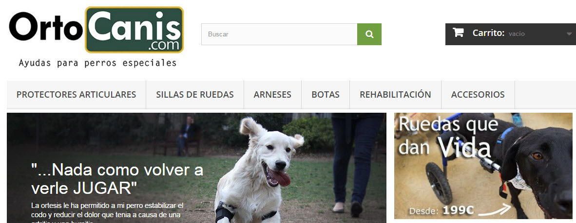 ortopedia para perros