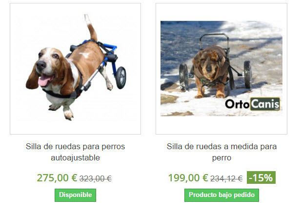 sillas de ruedas para perros