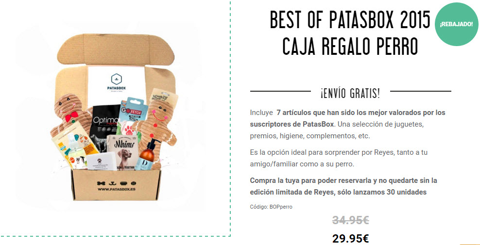 patasbox cajas perros