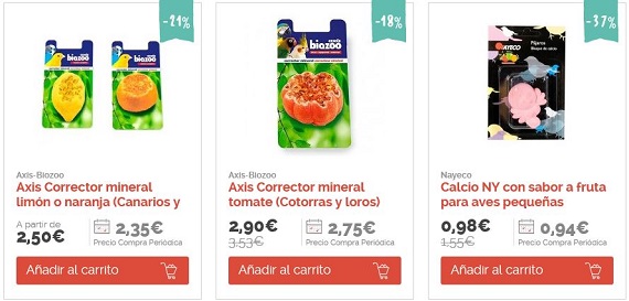 vitaminas para aves precios