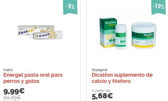 suplementos nutricionales para perros baratos