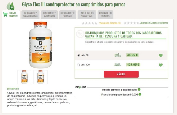 antiinflamatorios para displasia de cadera en perros